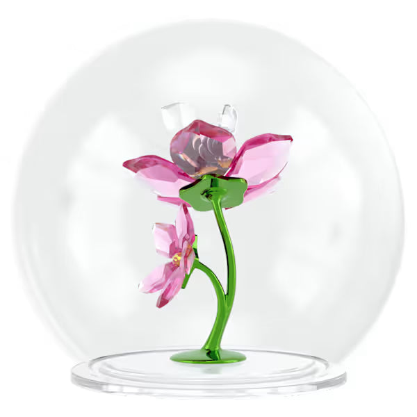 Idyllia Sfera in Vetro con Ape e Fiori