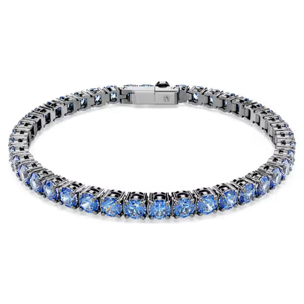 Braccialetto Matrix Tennis blu placc rutenio