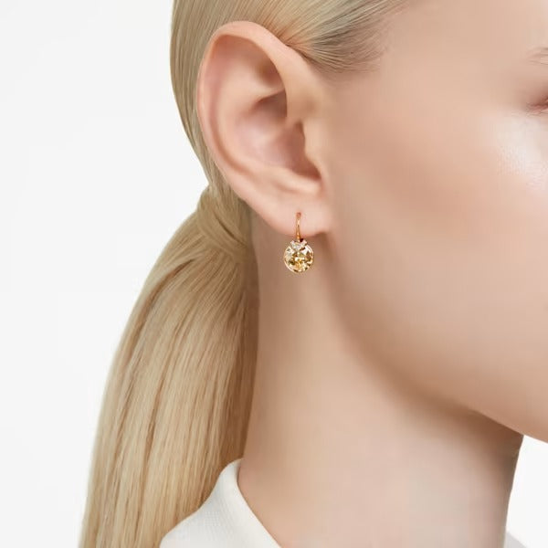 Orecchini Bella V dorati placc oro