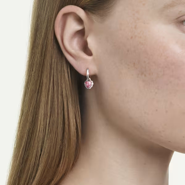 Orecchini Chroma Cuore Rosa