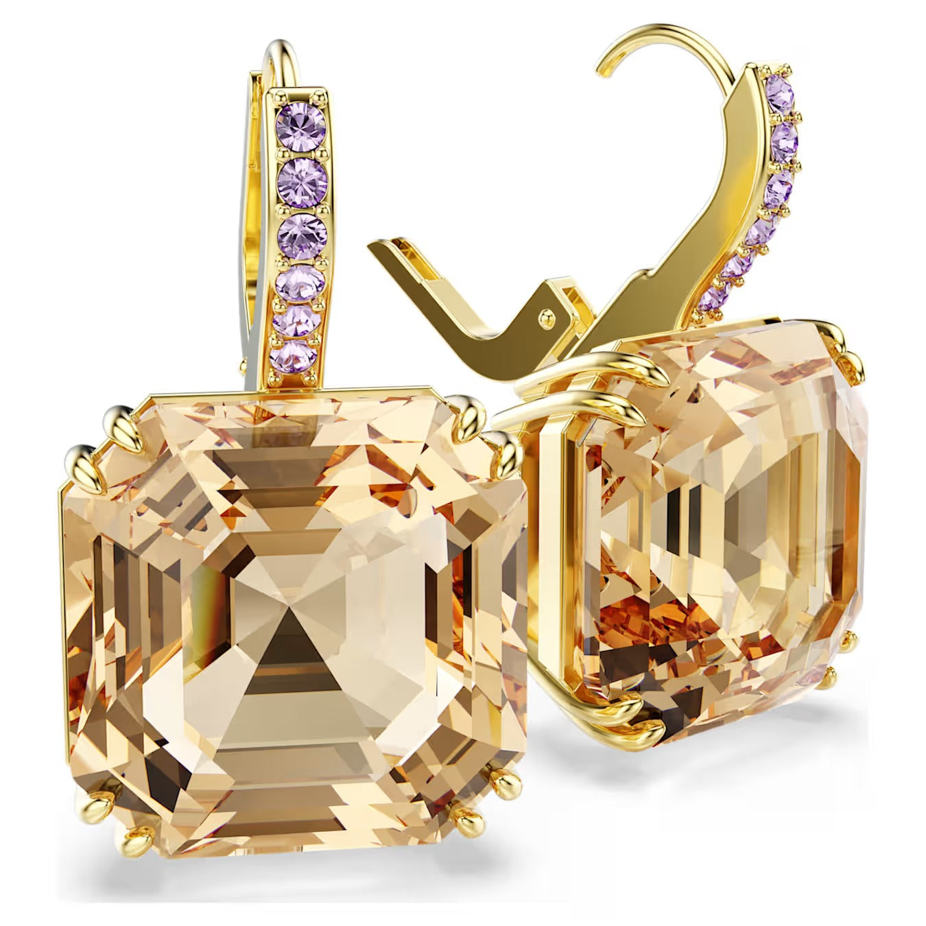 Orecchini Millenia Caramello Placc oro