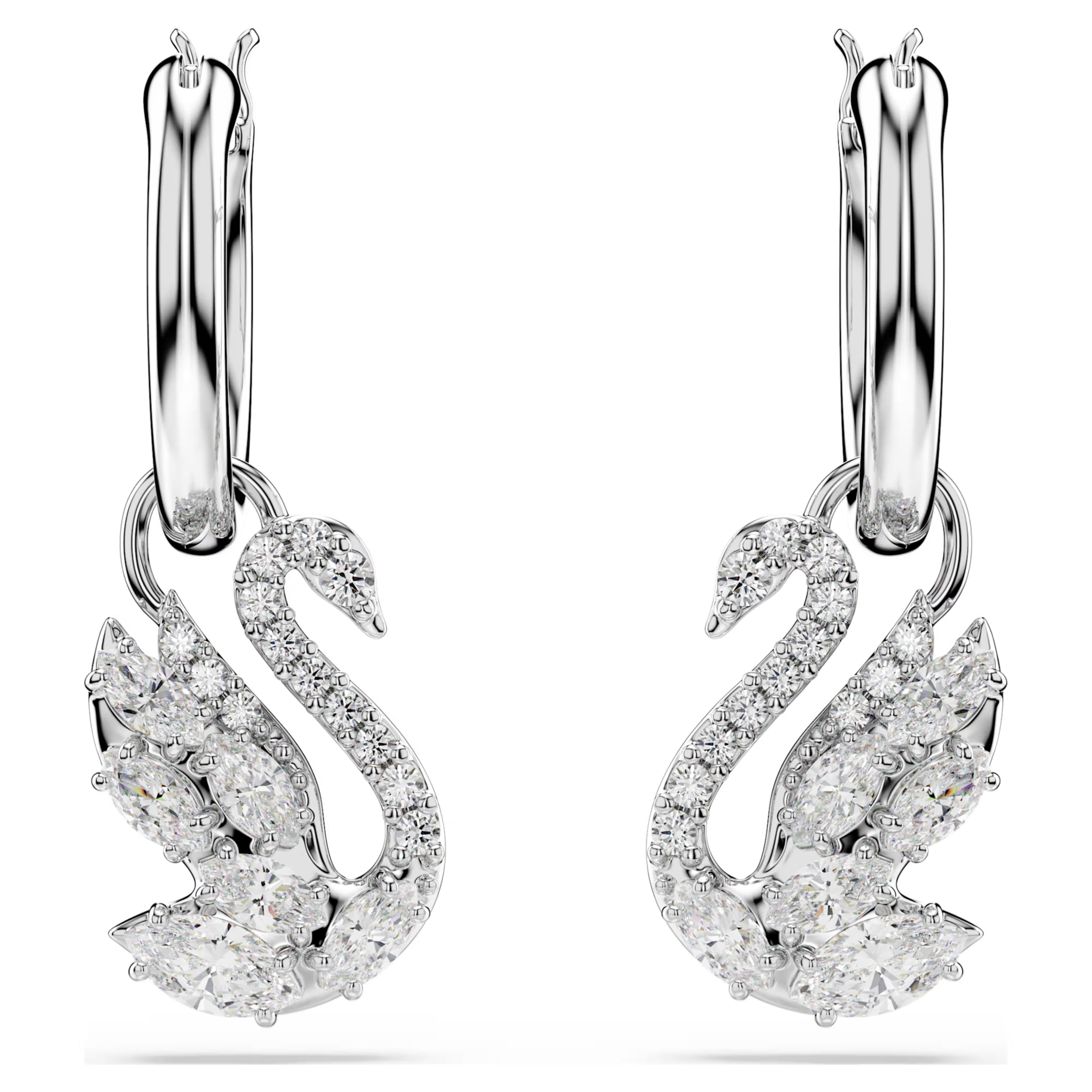 Orecchini pend Swan Cigno