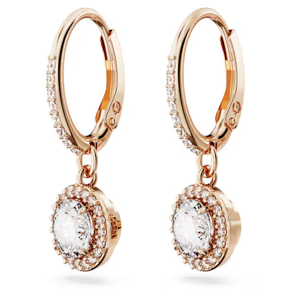 Orecchini pend Una Angelic Placc oro rosa