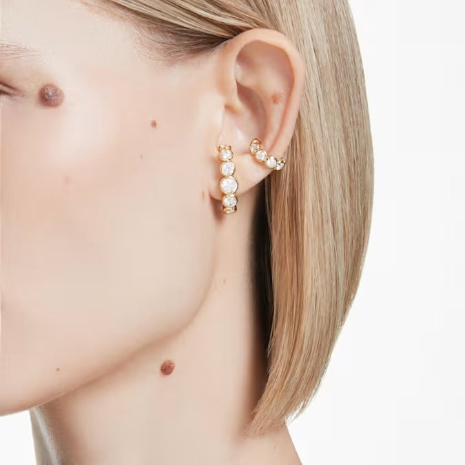 Orecchino ear cuff Imber Set (3) Placc color oro