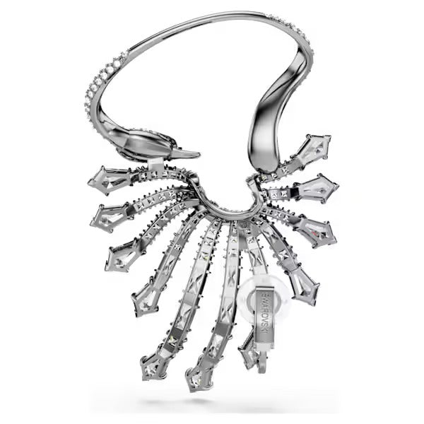 Orecchino ear cuff The Vienna Collection Cigno Placc rutenio