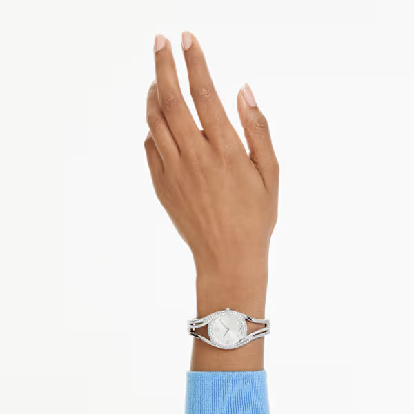 Orologio bangle Hyperbola bianco azzurro