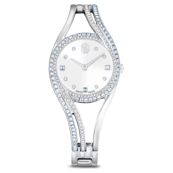 Orologio bangle Hyperbola bianco azzurro