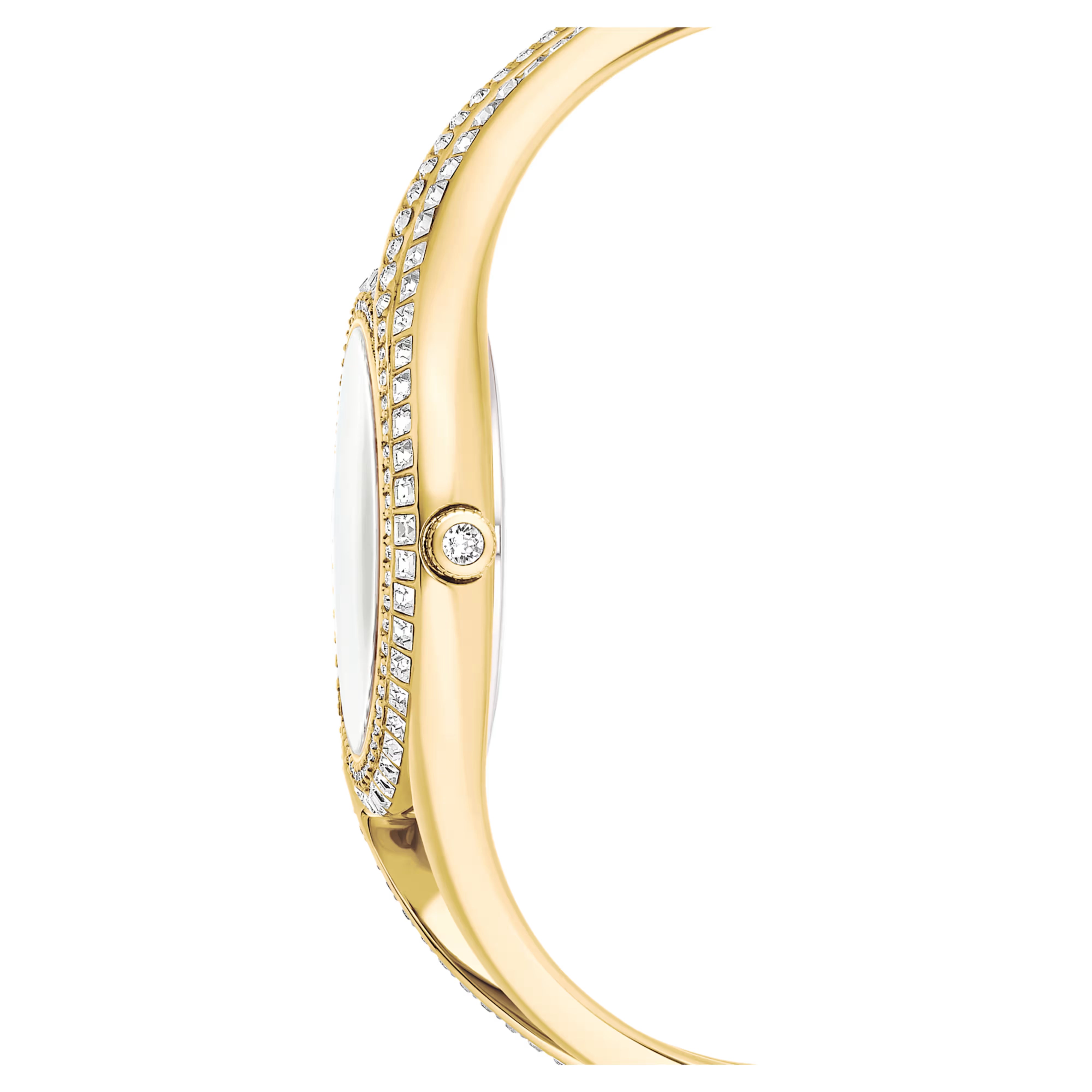 Orologio Hyperbola bangle placc dorato