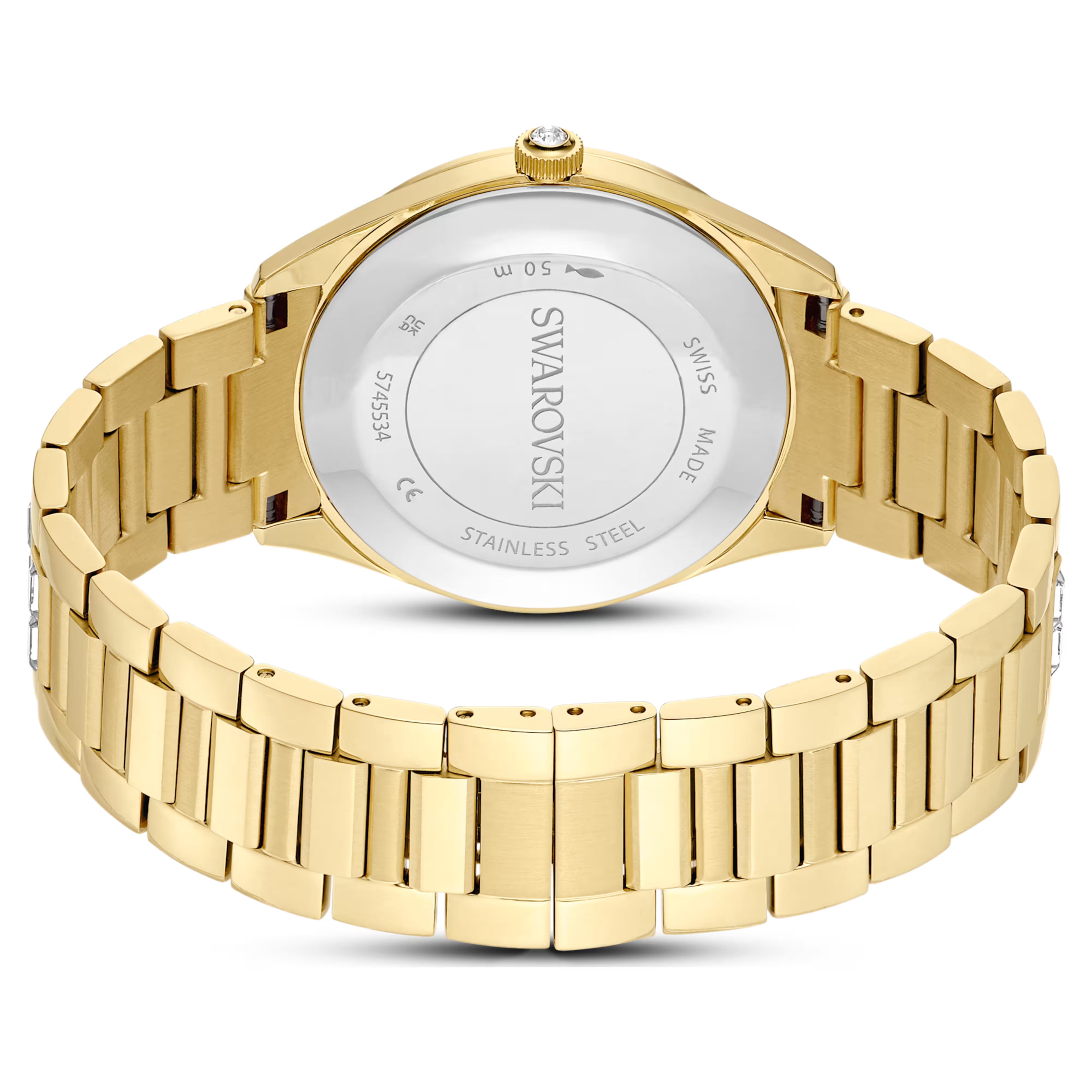 Orologio Matrix date placc dorato