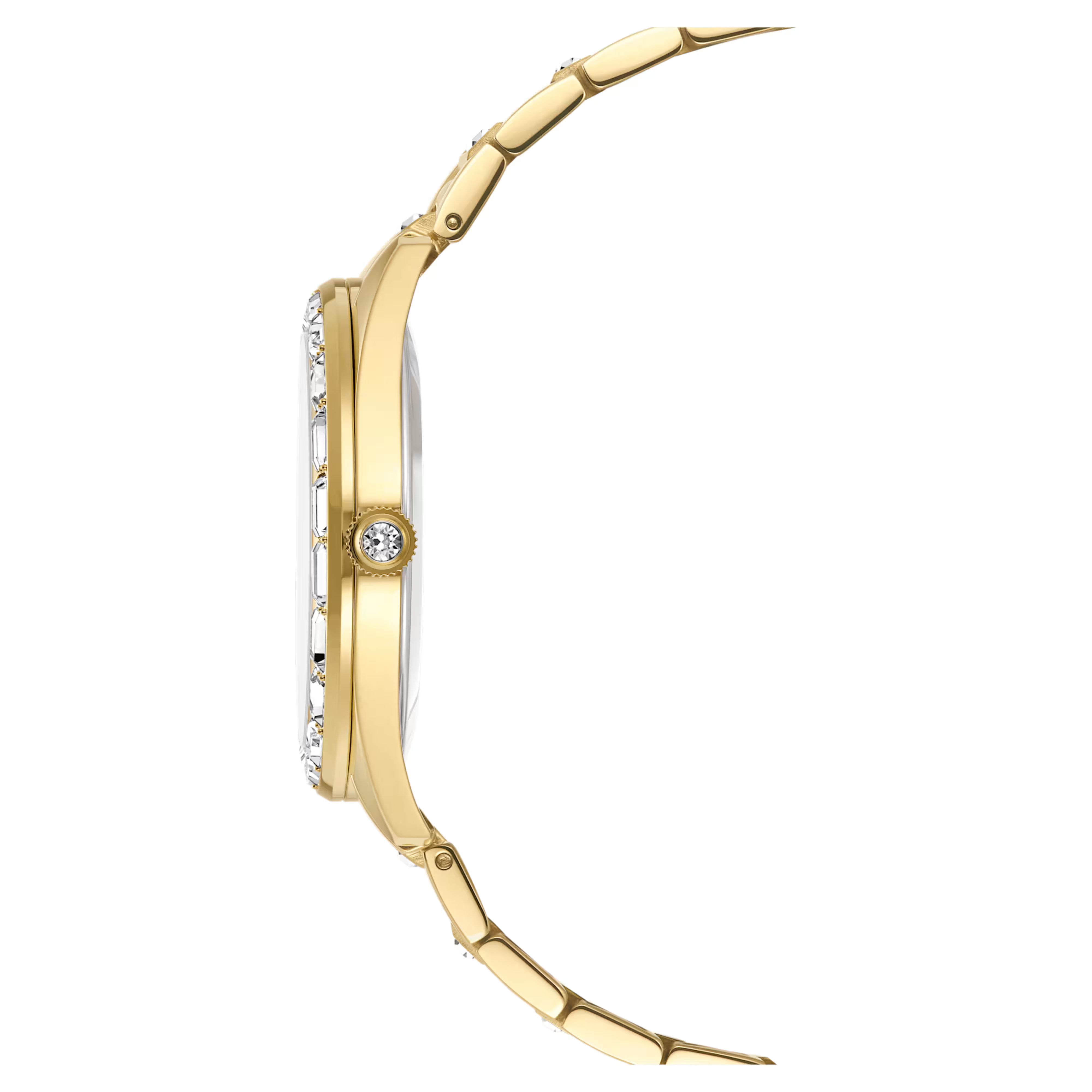 Orologio Matrix date placc dorato
