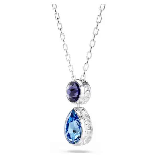 Pendente Chroma Goccia Viola e Blu
