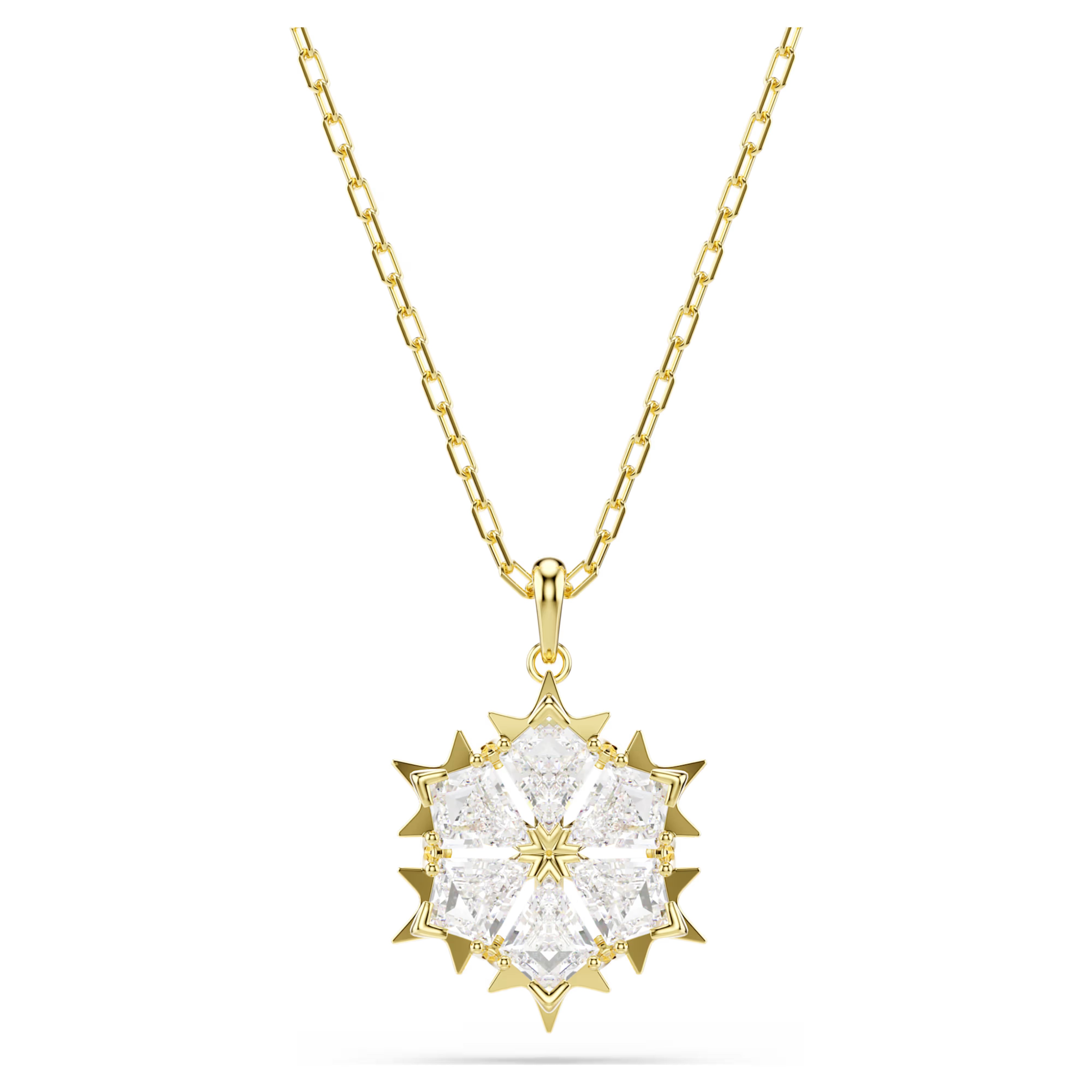 Pendente Magic Fiocco Di Neve plac oro 18K
