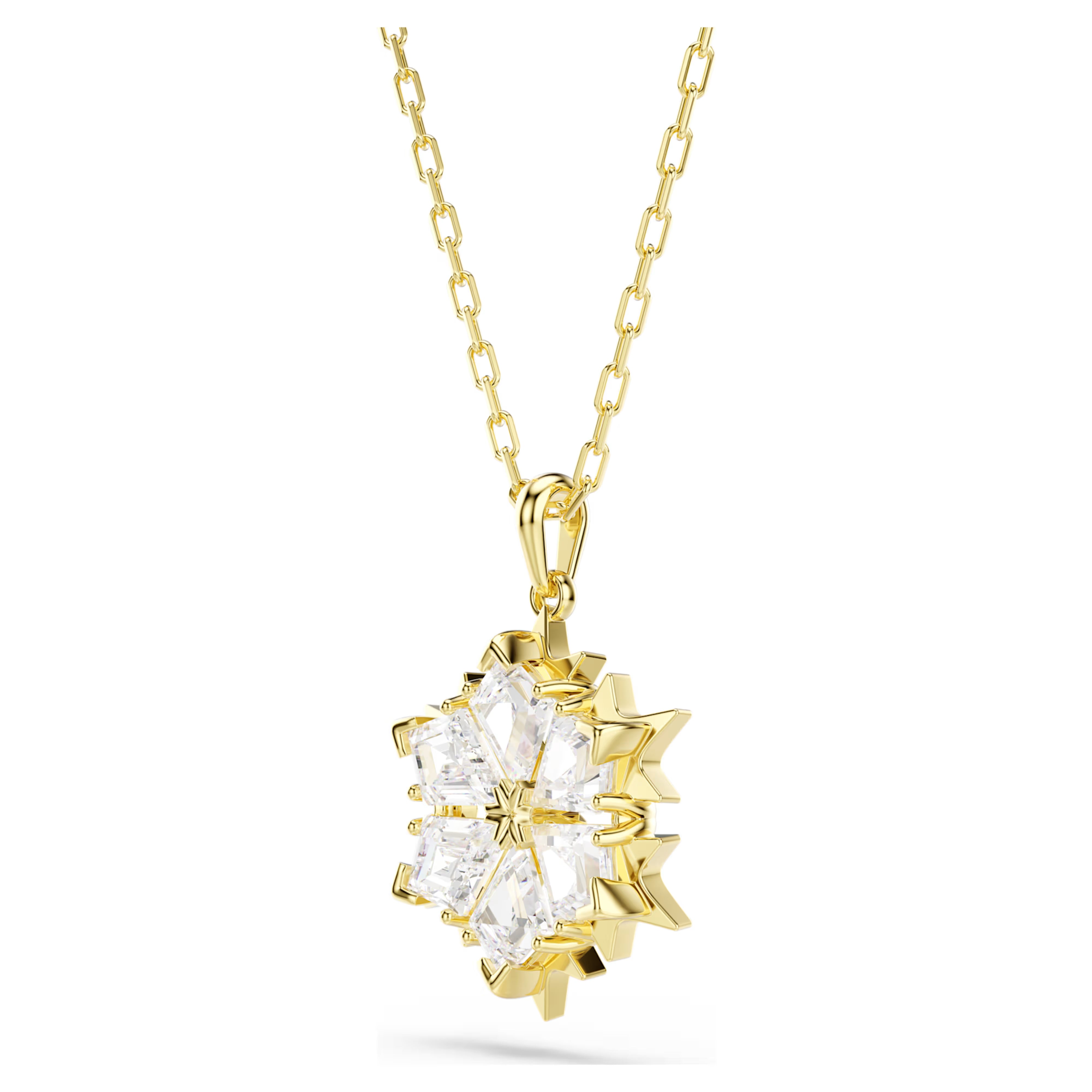 Pendente Magic Fiocco Di Neve plac oro 18K