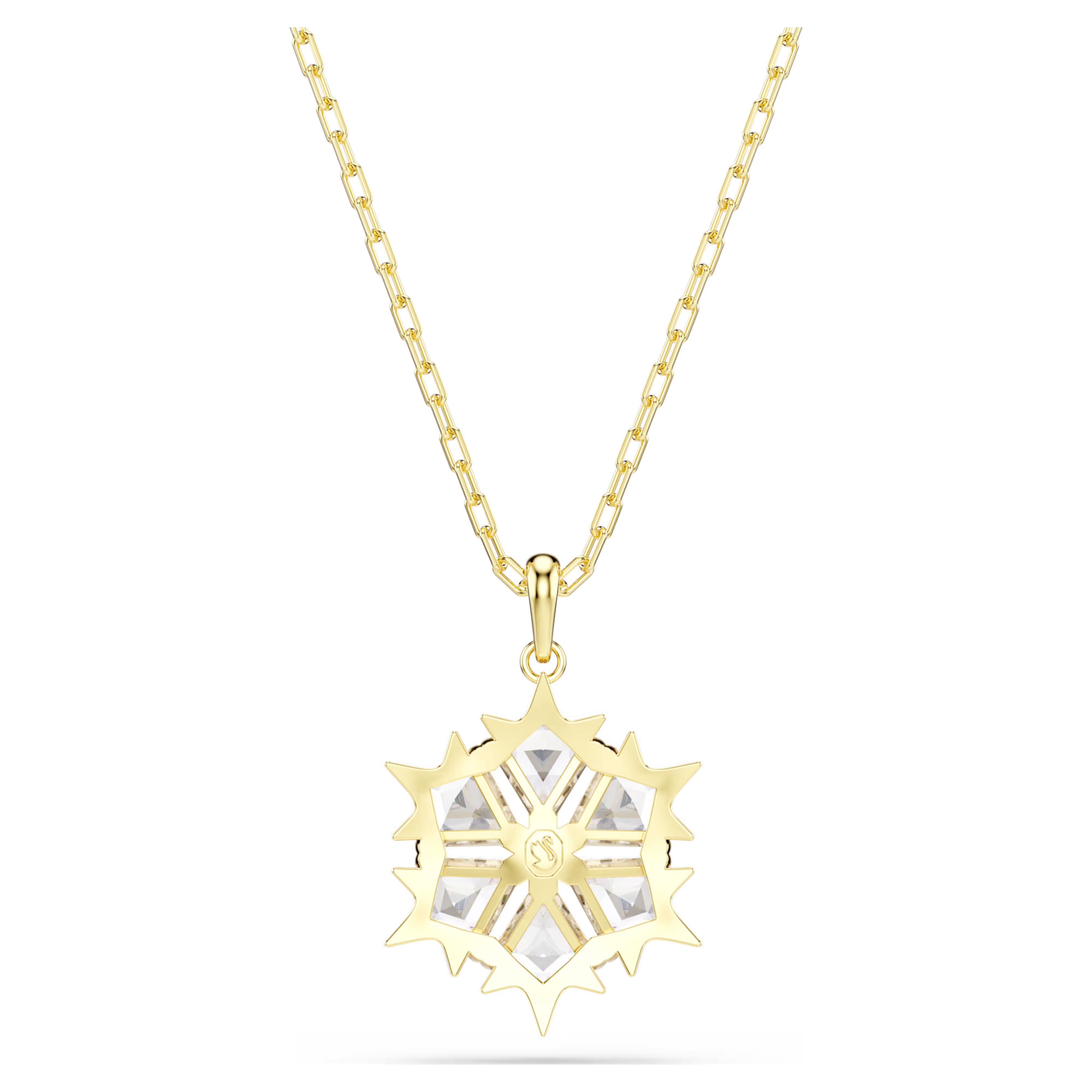 Pendente Magic Fiocco Di Neve plac oro 18K