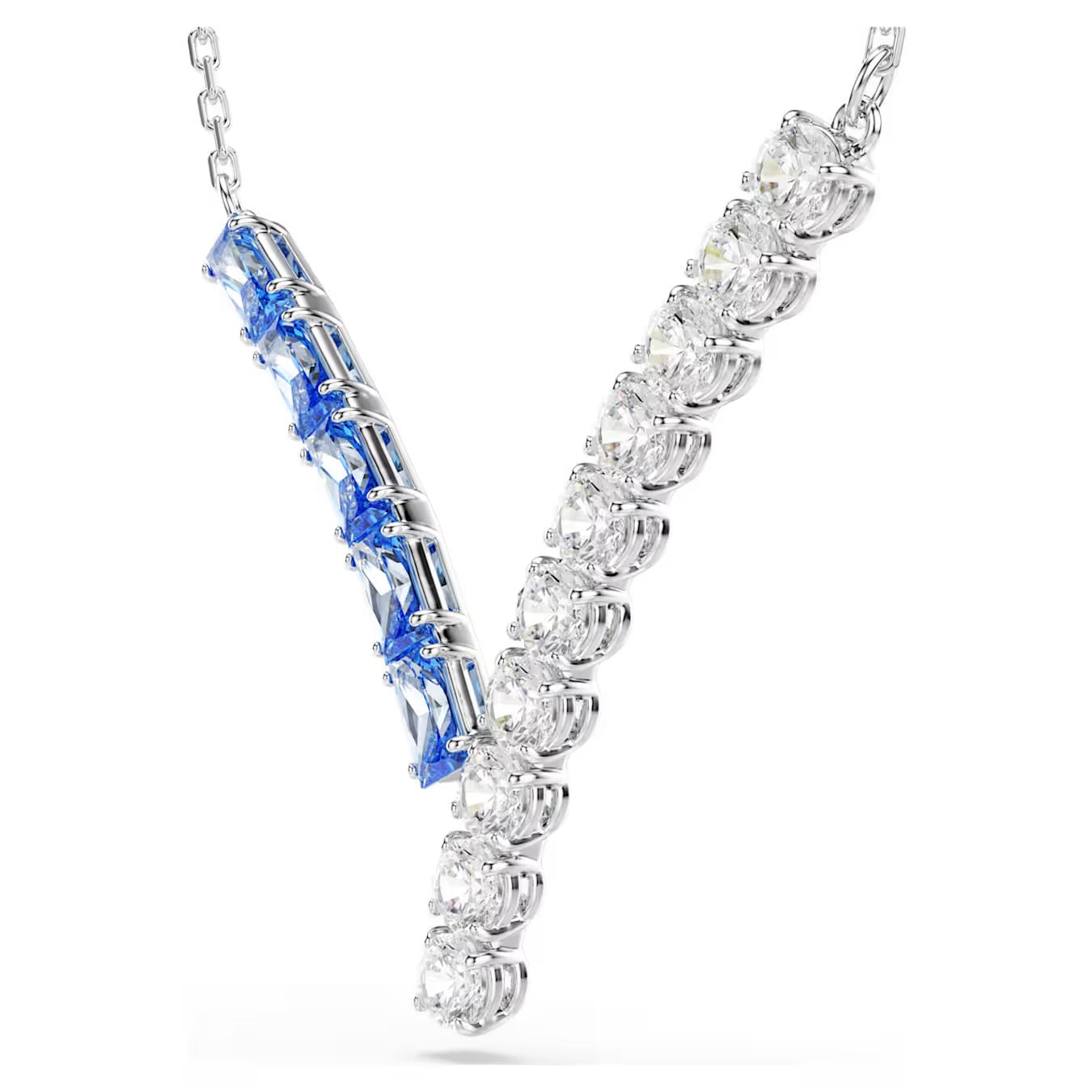 Collana Matrix a V Blu