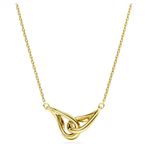 Pendente Classica Concatenato Argento placc oro 18k
