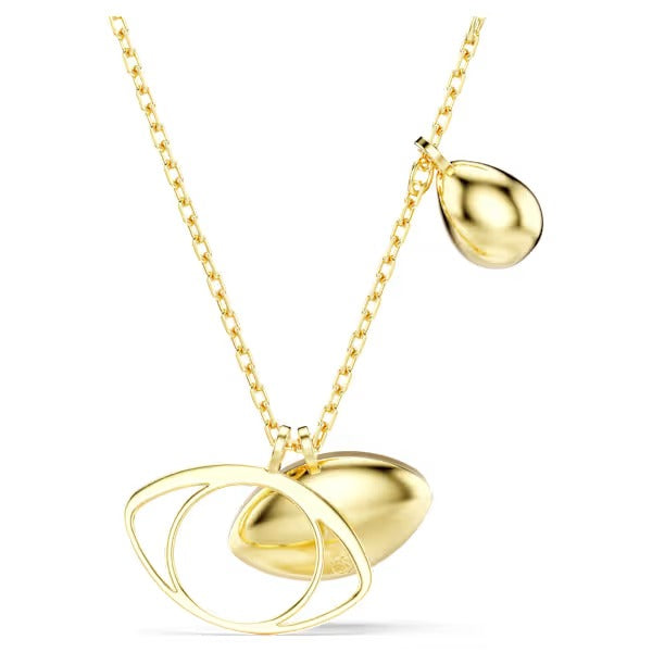 Pendente Symbolic Evil Eye Placc oro