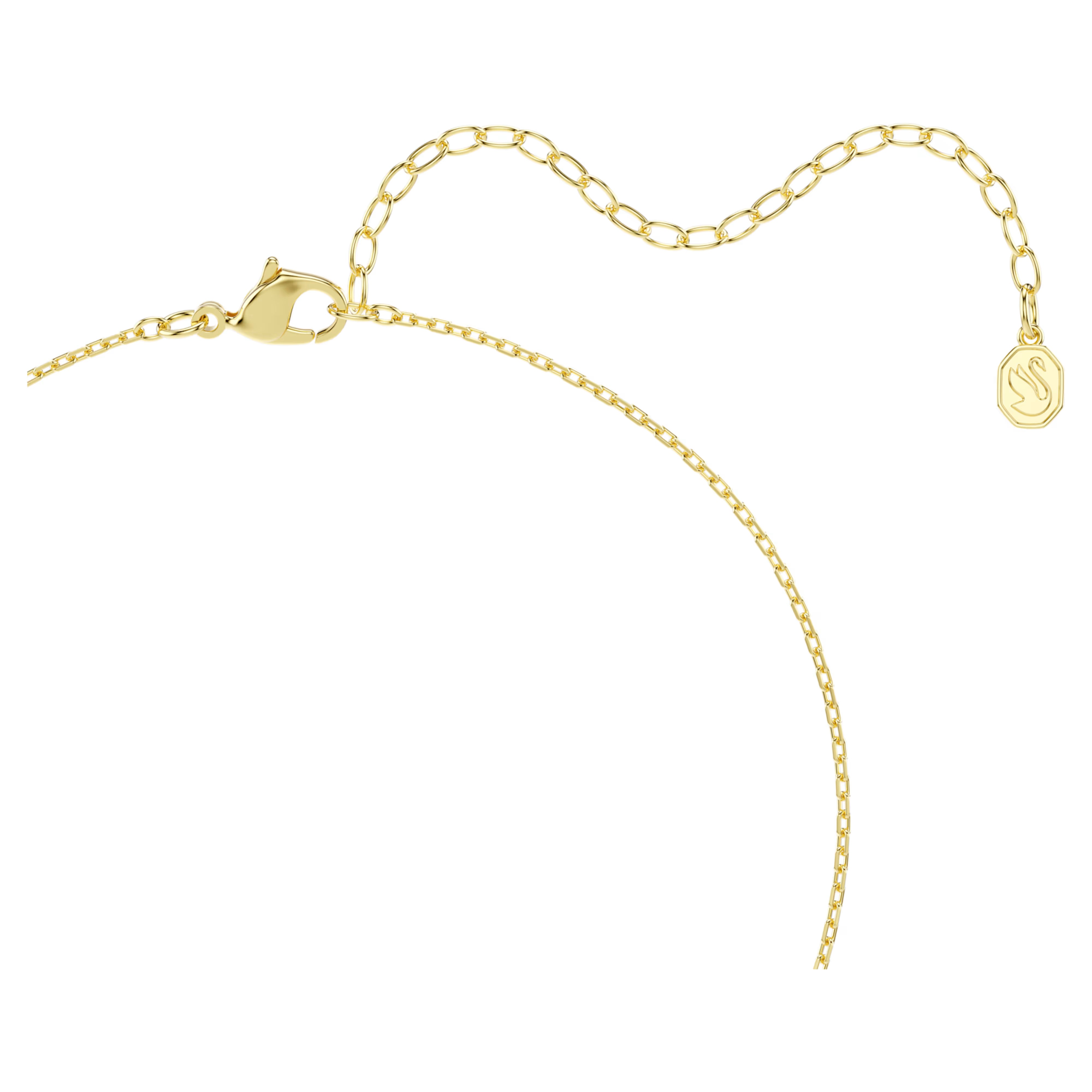 Pendente Una Angelic Cushion placc oro 18K