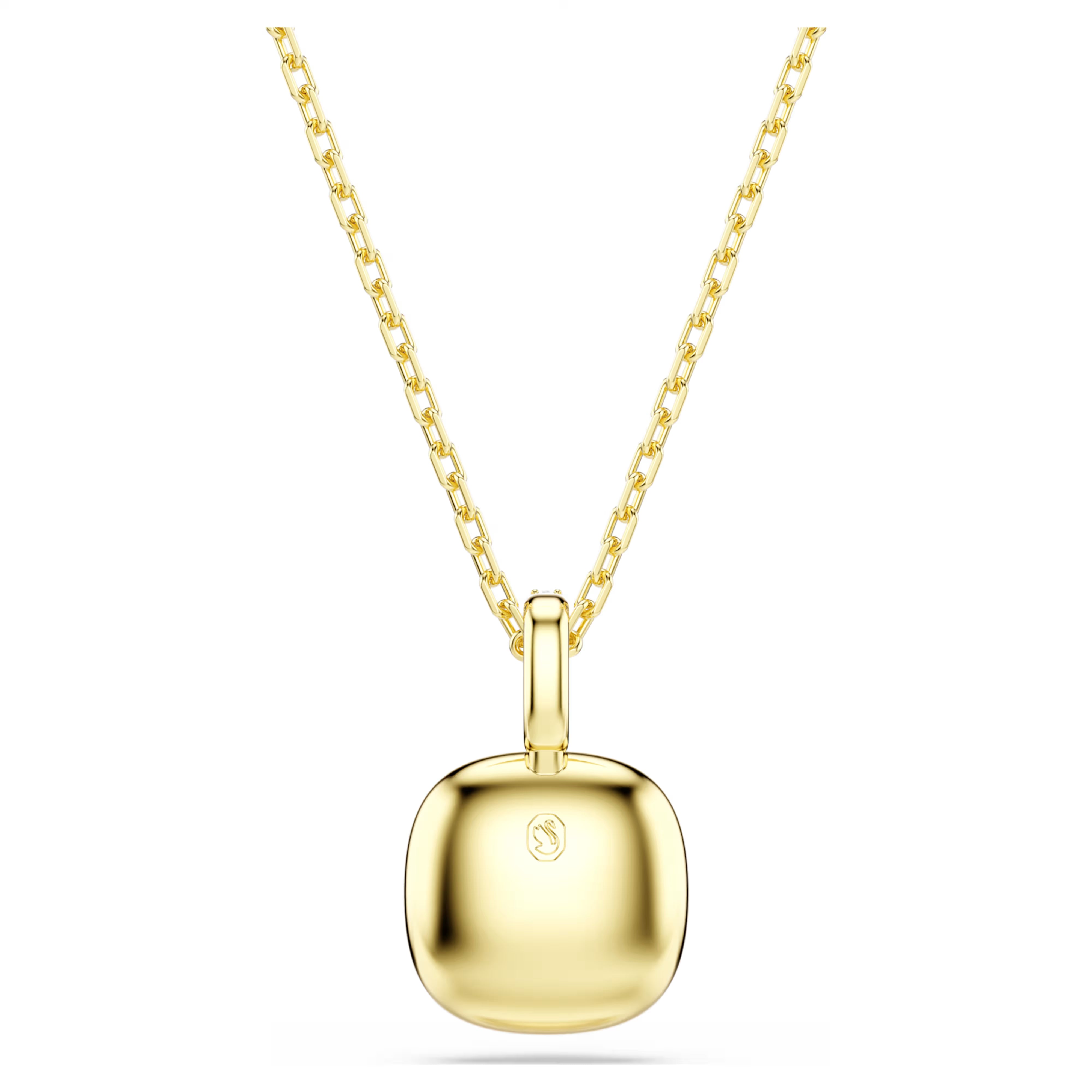 Pendente Una Angelic Cushion placc oro 18K