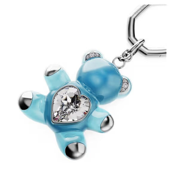 Portachiavi Teddy Orso Blu