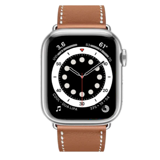 Smartwatch Medium Pelle Marrone