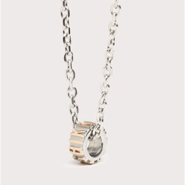 Collana Embossed in Acciaio