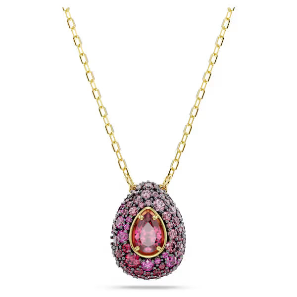 Set Sublima Pear Rosso placc oro 18K