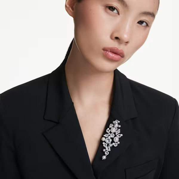 Spilla Constella Crystal Pearl