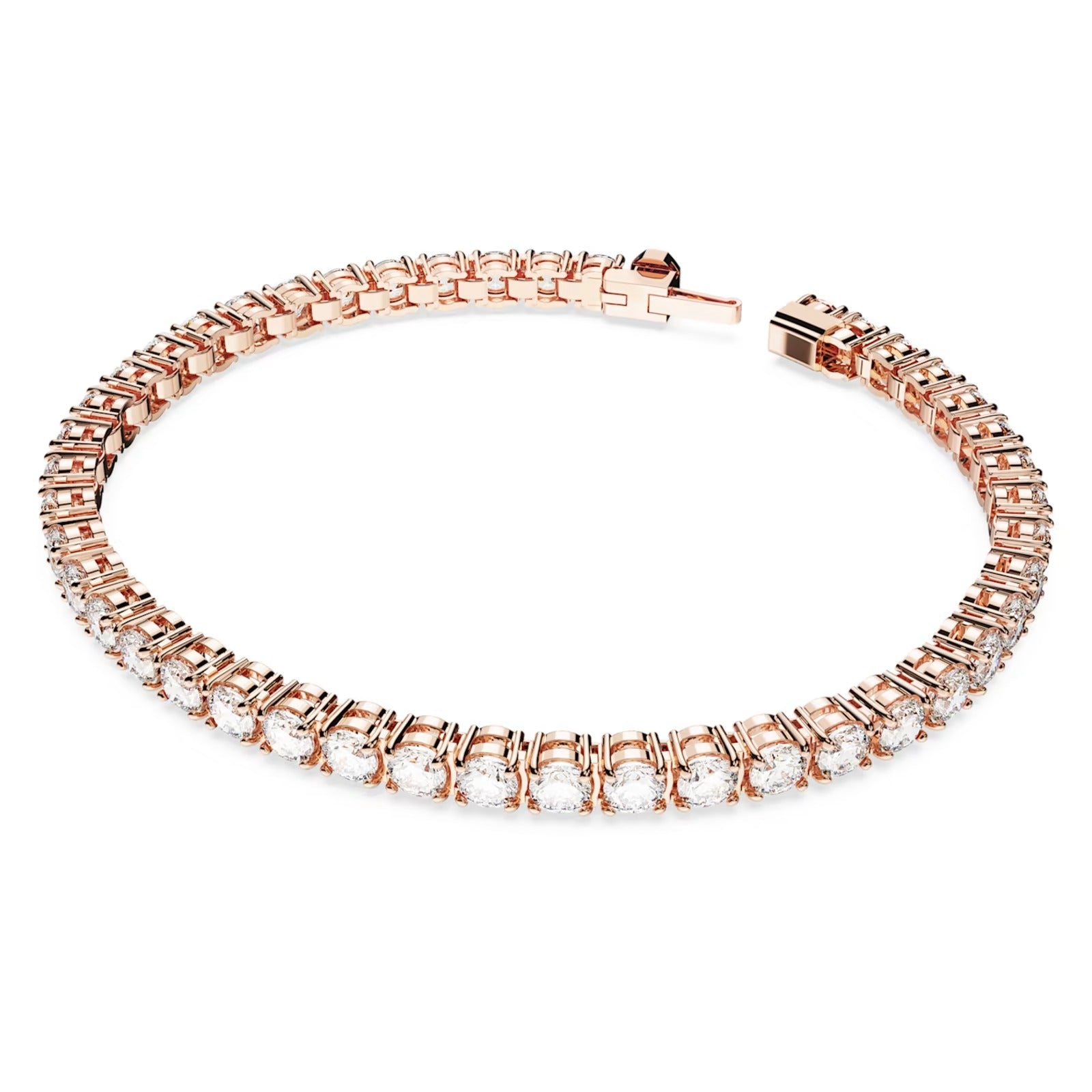 Braccialetto Matrix Tennis placc oro rosa