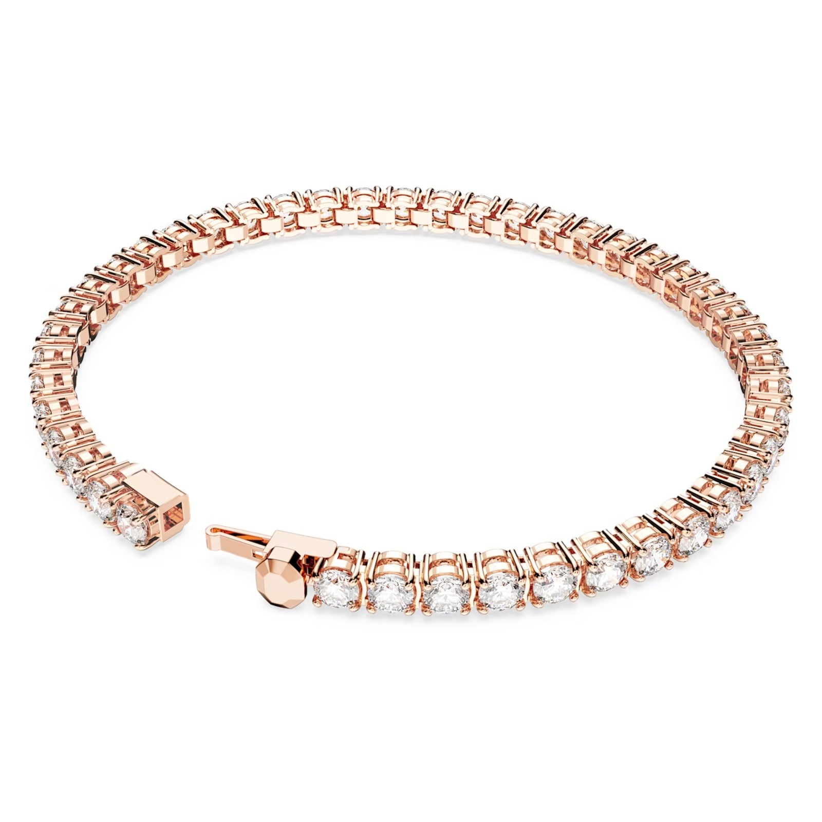 Braccialetto Matrix Tennis placc oro rosa