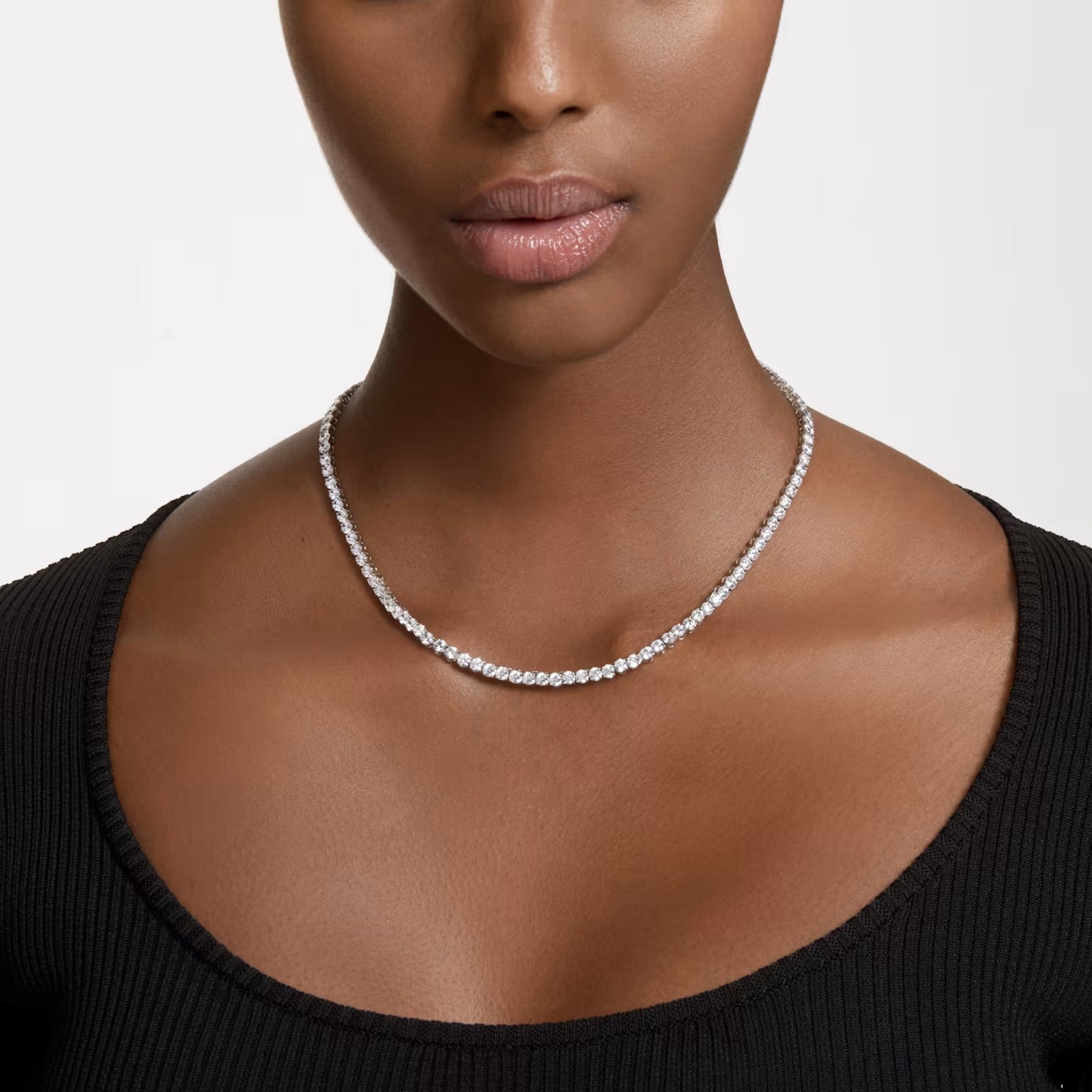 Collana Matrix Tennis piccola Bianca