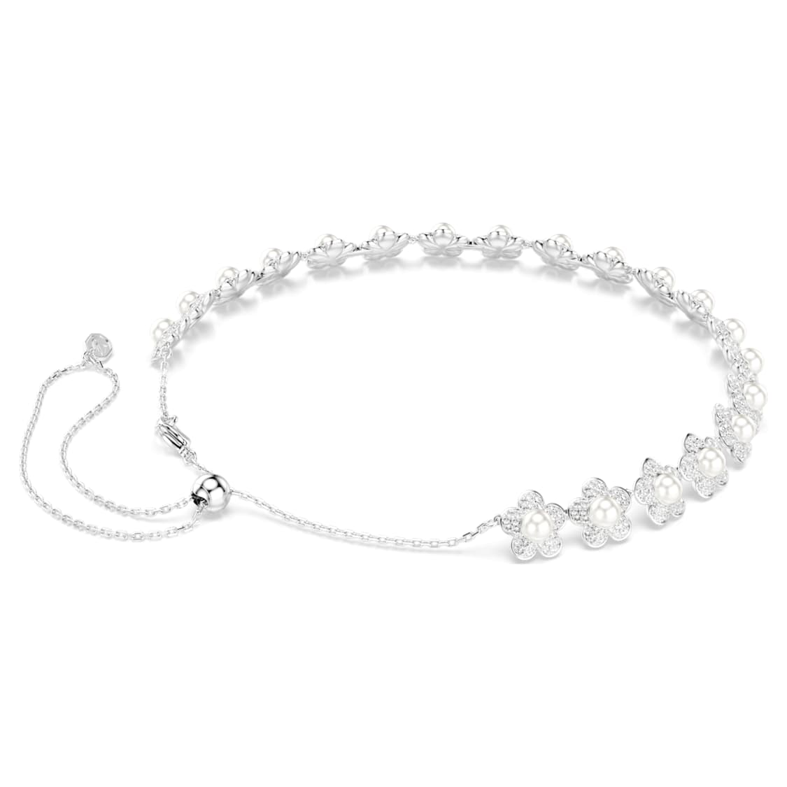 Choker Ariana Grande Crystal Pearl Fiori