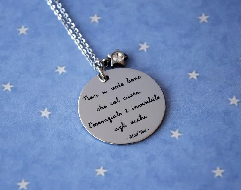 Collana del Piccolo Principe “L’essenziale è invisibile agli occhi”