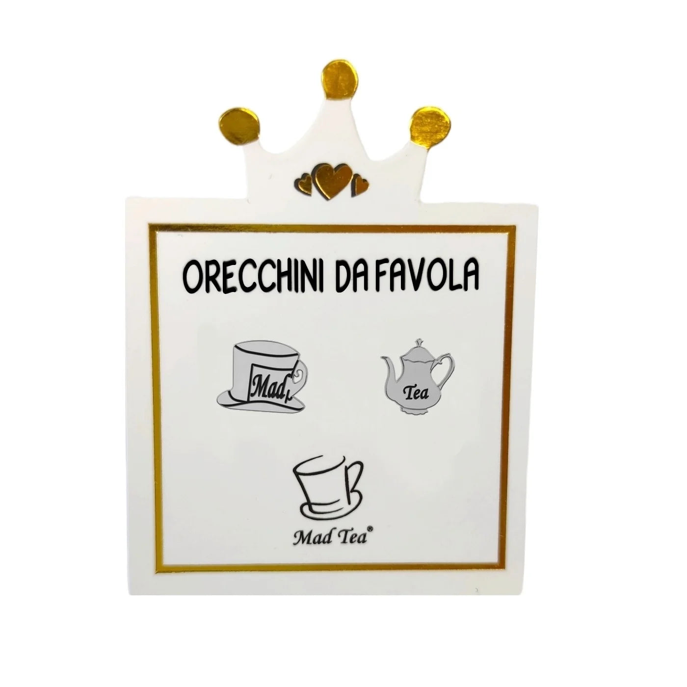 Orecchini “Cappellaio Matto style”