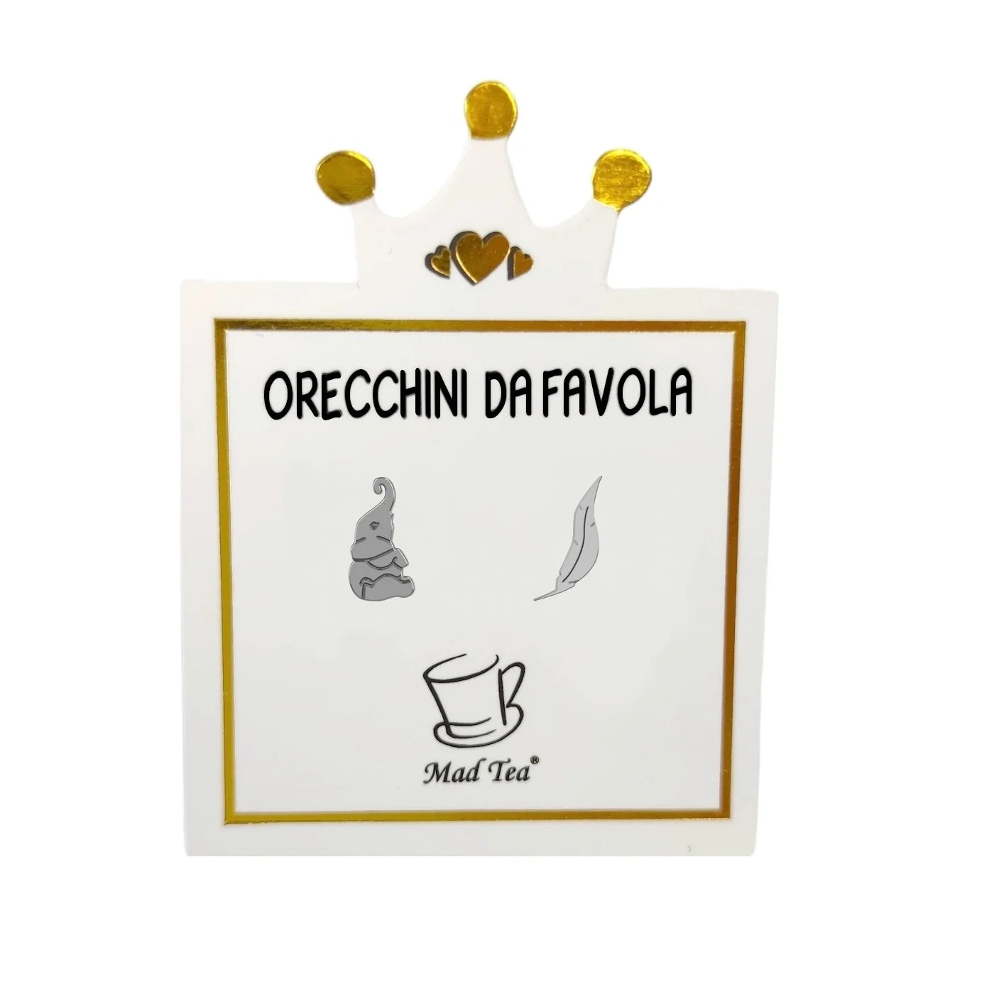 Orecchini “Piuma magica”