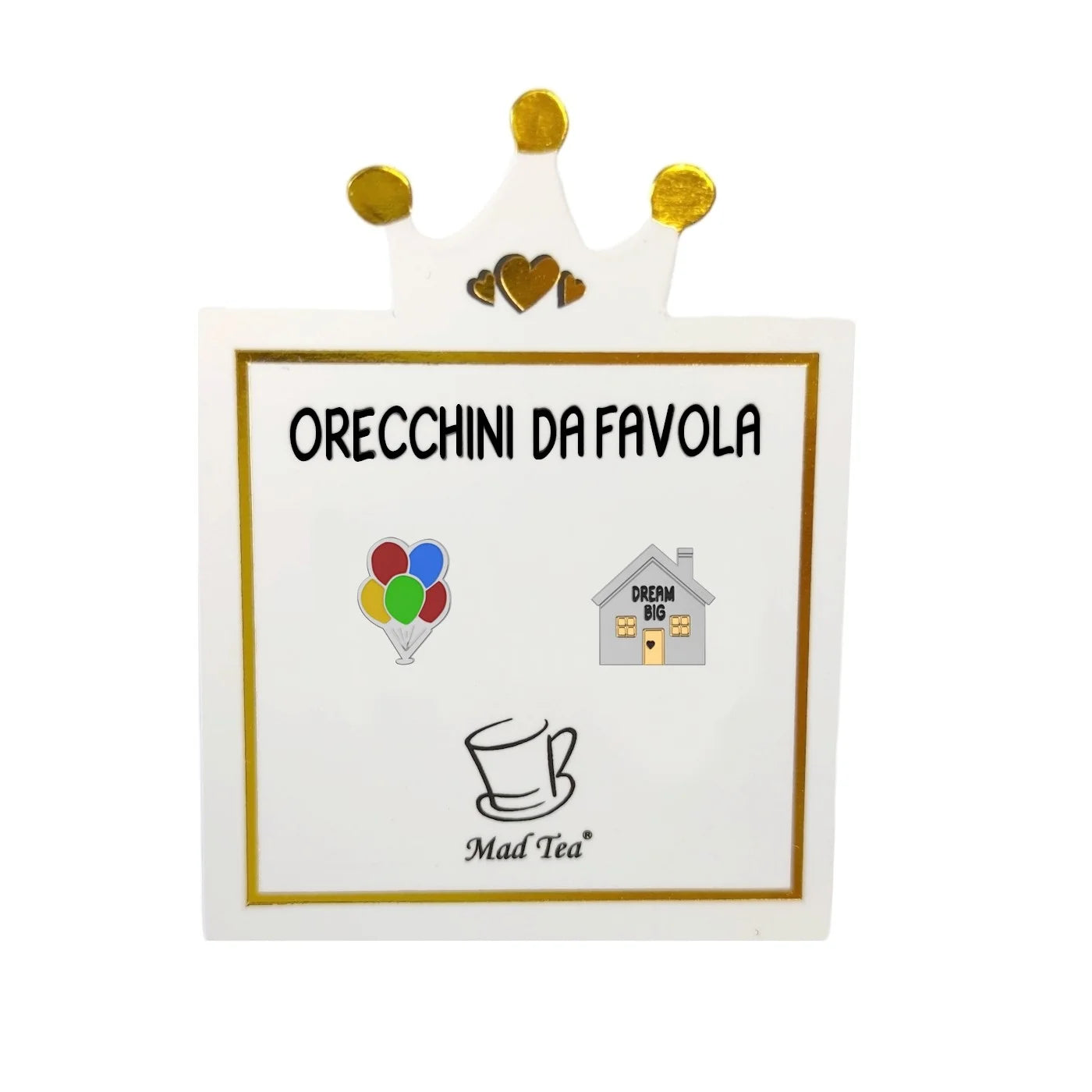 Orecchini “Dream big”