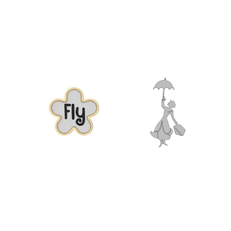Orecchini “Fly with Mary Poppins”