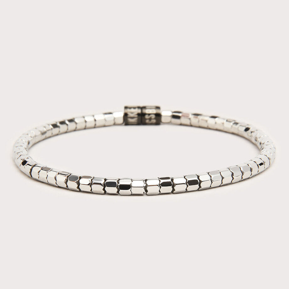 Bracciale da uomo con elementi mobili