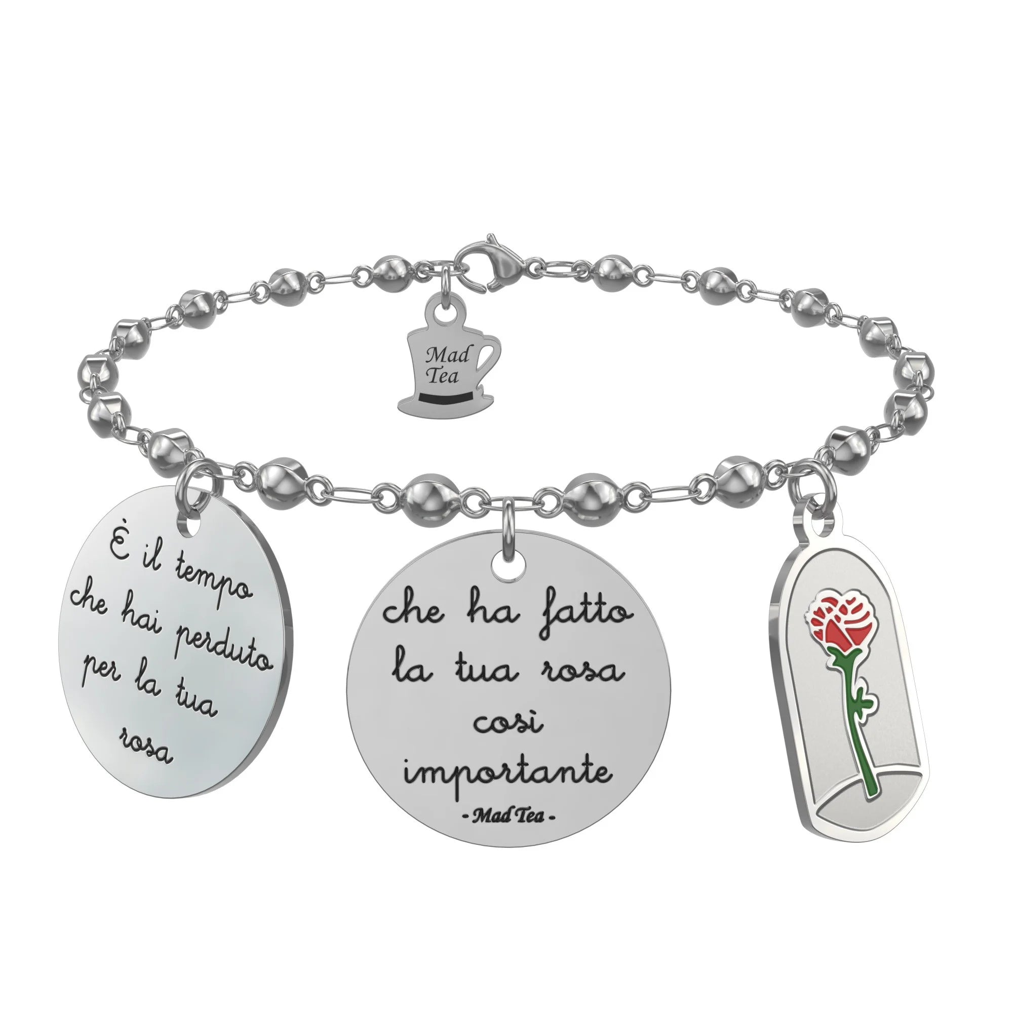 Bracciale “Rosa del Piccolo Principe”