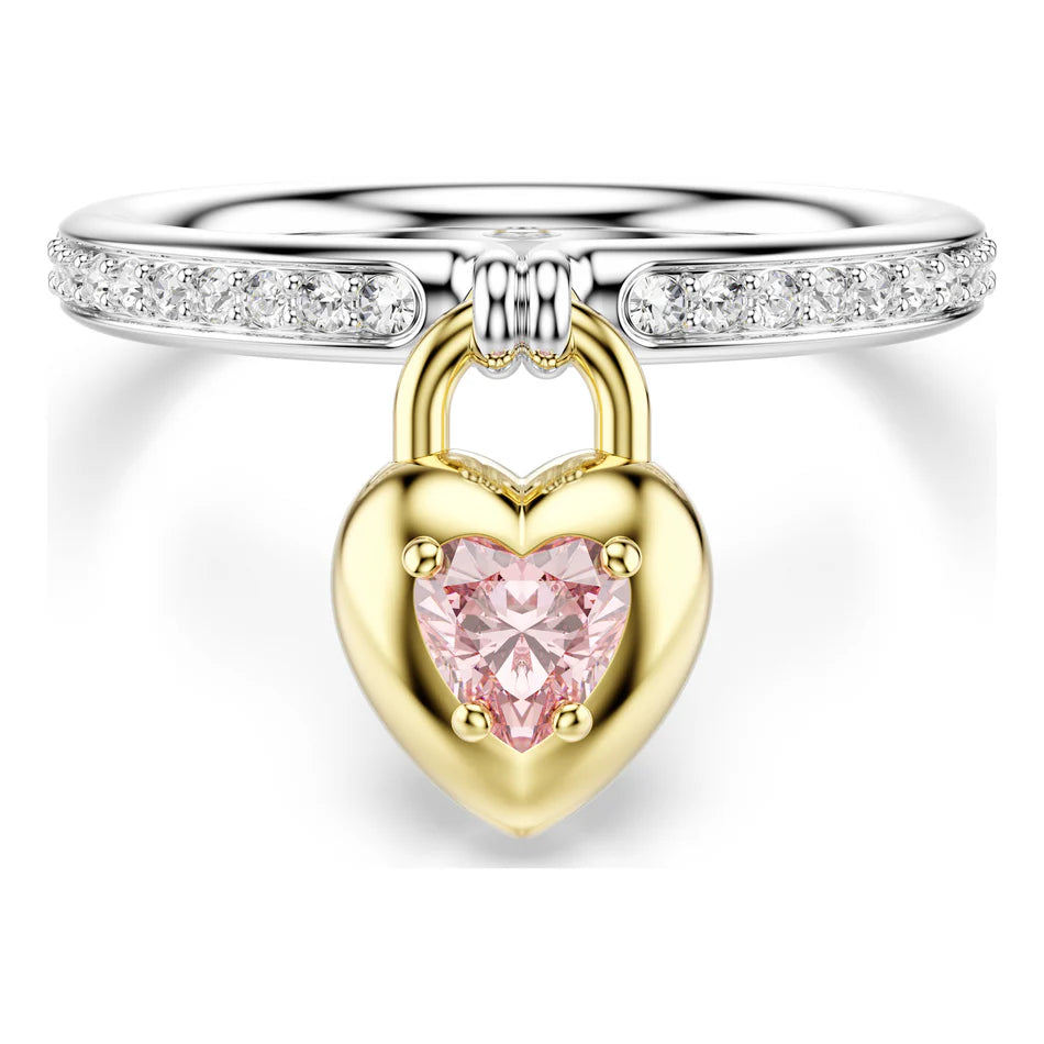 Anello charm Idyllia Cuore, Rosa