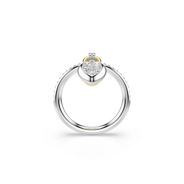 Anello charm Idyllia Cuore, Rosa