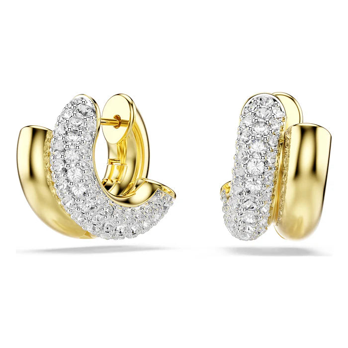 Orecchini cerchio Dextera mini placc oro