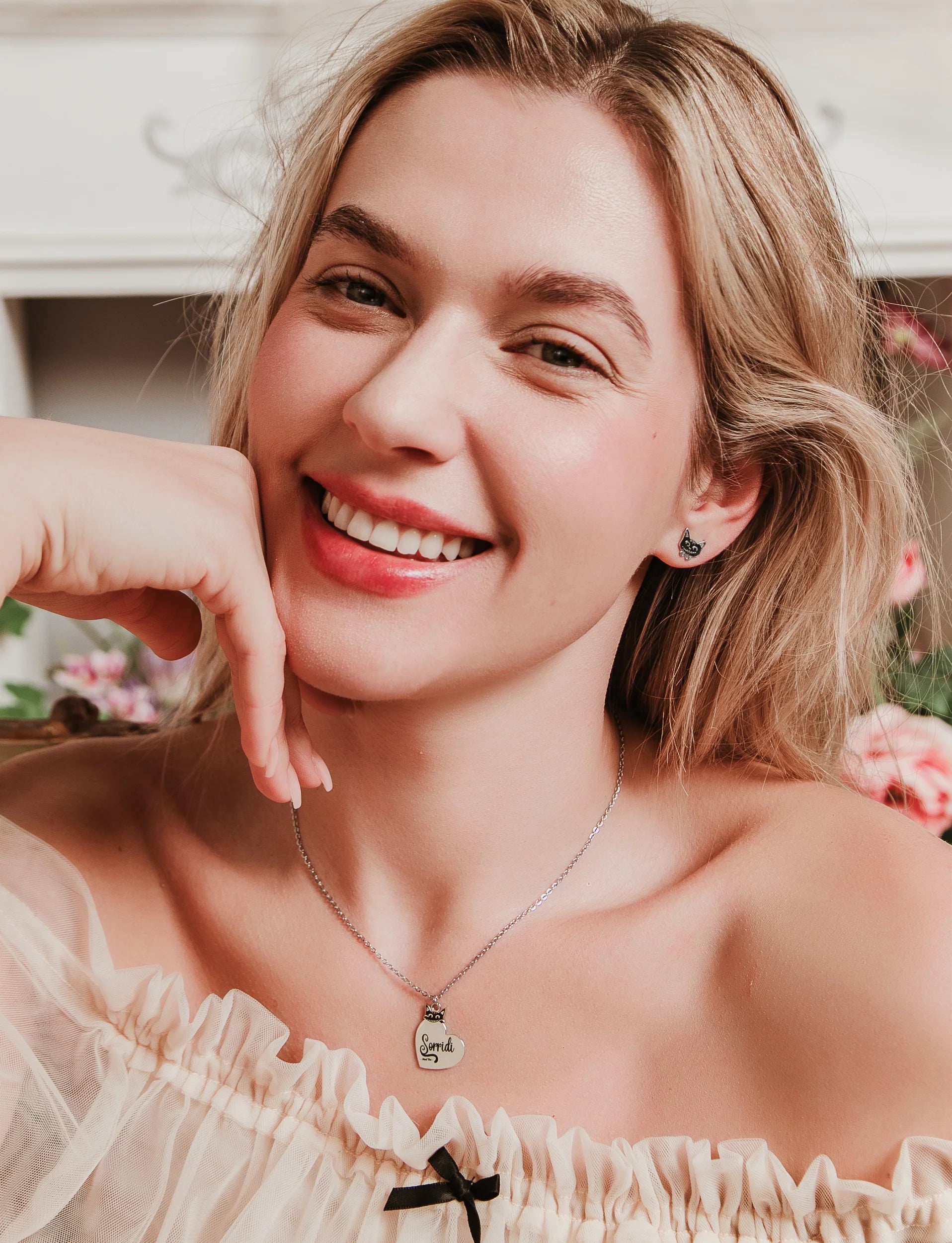 Collana Gatto di Alice “Sorridi”