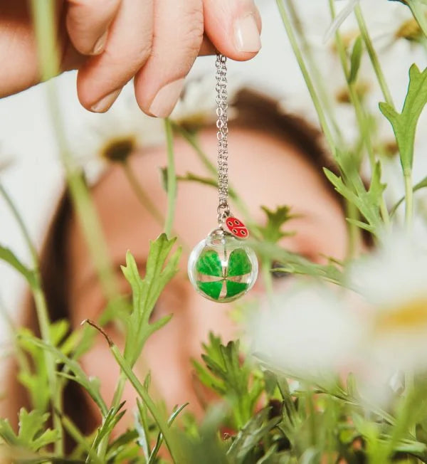 Collana della fortuna “Quadrifoglio”
