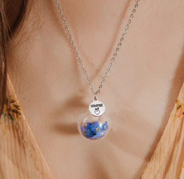 Collana sei sempre nel cuore “Non ti scordar di me”