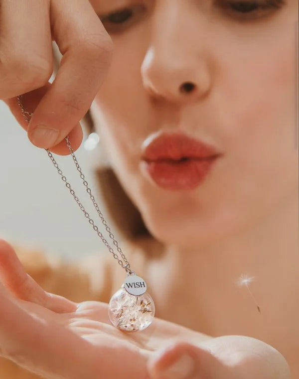 Collana dei desideri Make your wish “Soffione”