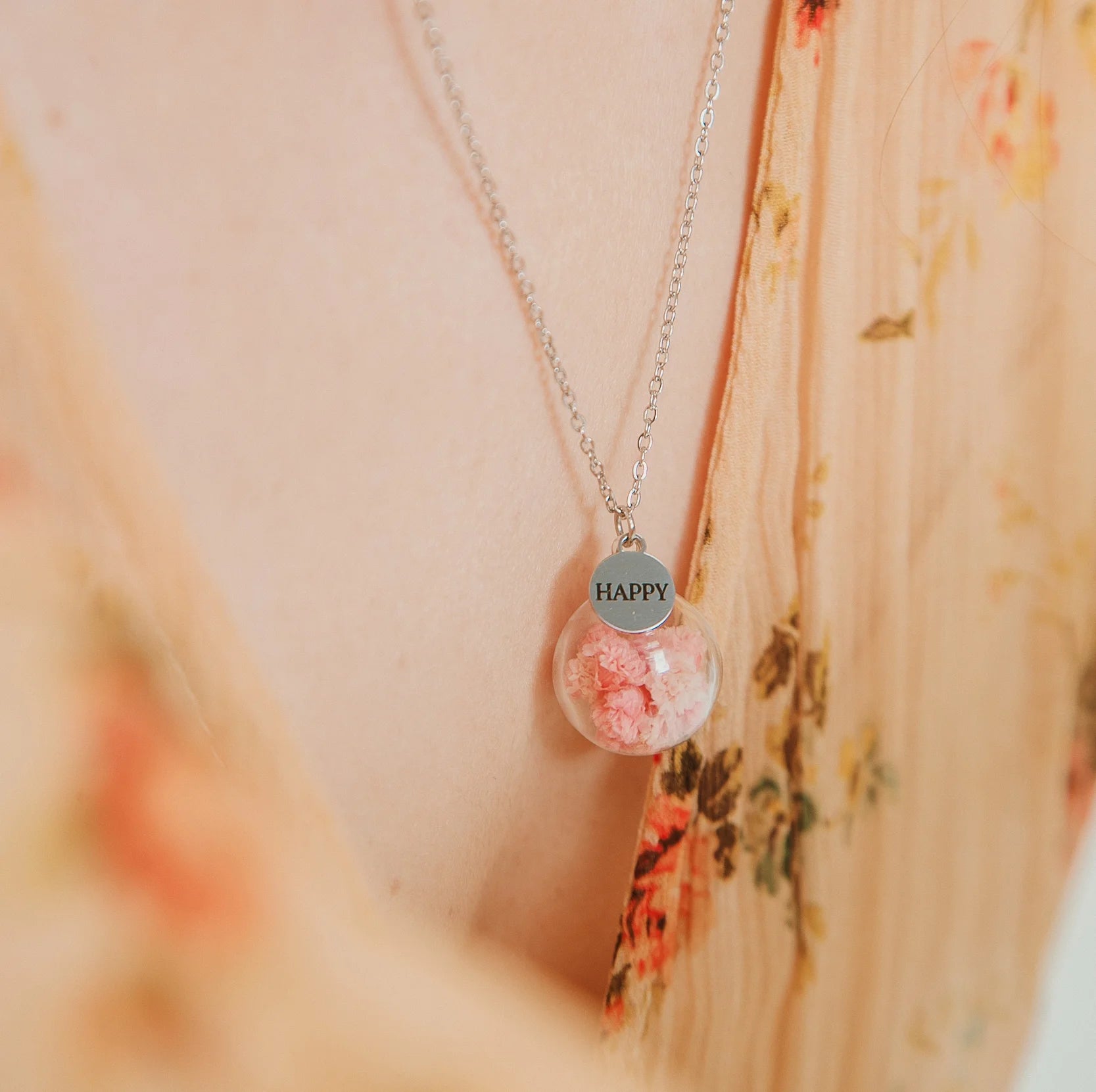 Collana della felicità “Gypsophila”