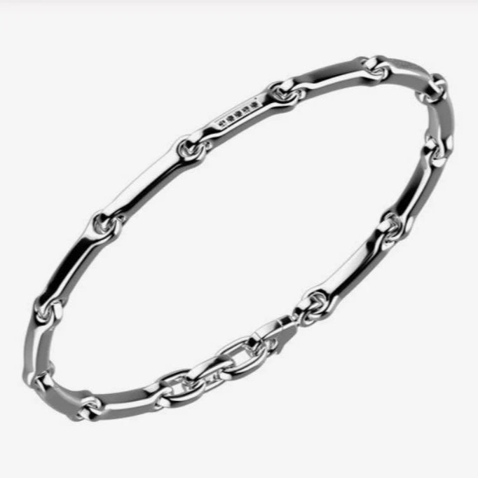 Bracciale Hammer acciaio con diamanti