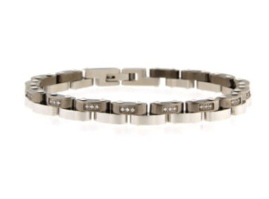 Bracciale Uomo Acciaio bicolore