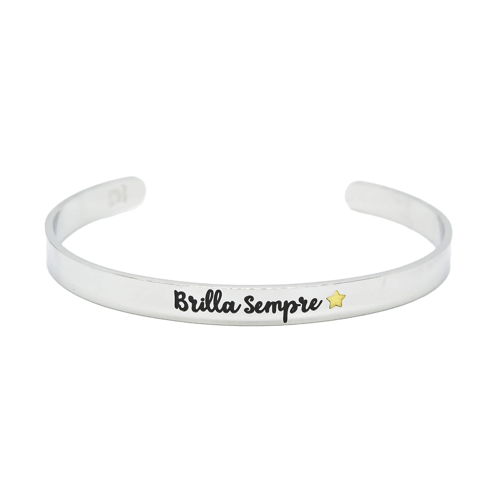 Bracciale rigido “Brilla sempre”